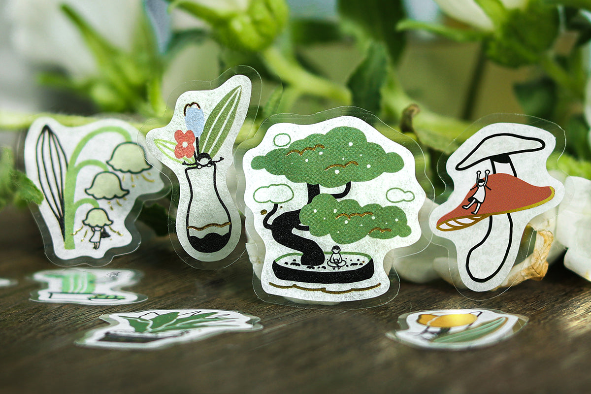 BGM Deco Sticker - kobito no kuni - Botanic