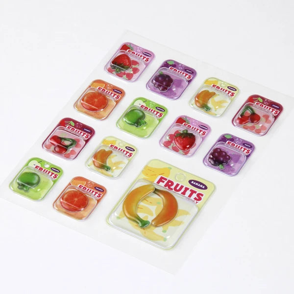 Greeting Life Puchi Pake Stickers - Fruits (Coming Soon)