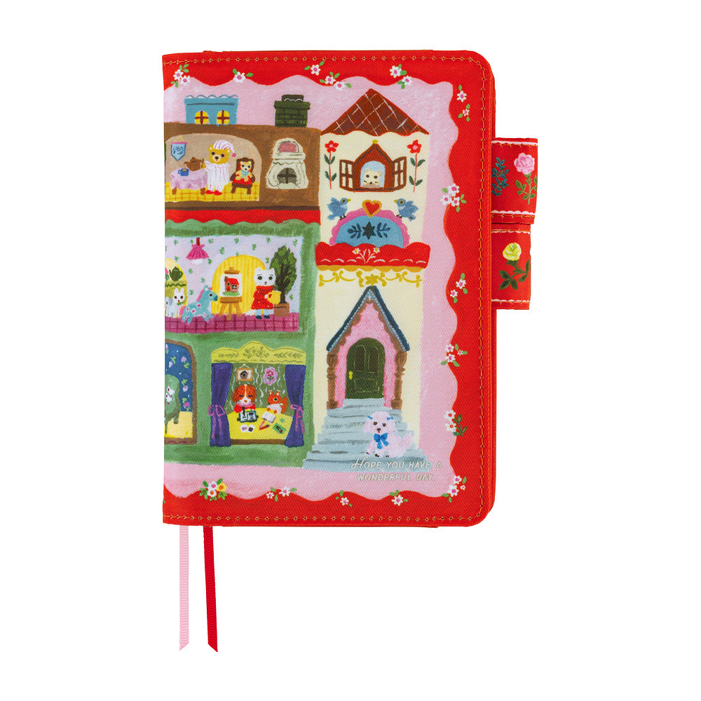 Hobonichi Original Cover 2027 - Yumi Kitagishi: White Cat House - A6