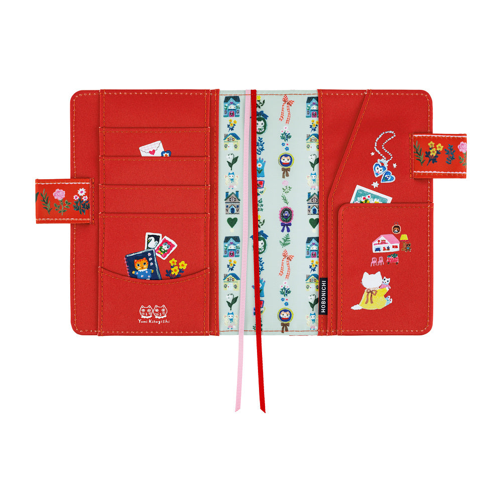 Hobonichi Original Cover 2027 - Yumi Kitagishi: White Cat House - A6