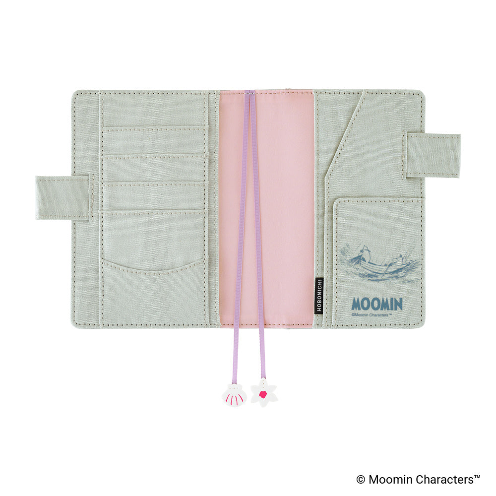 Hobonichi Original Cover 2027 - Moomin: My Yard (Pale Mint) - A6