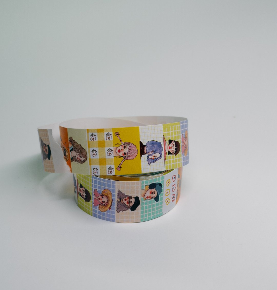La Dolce Vita Label Sticker Roll - Spring Blossom
