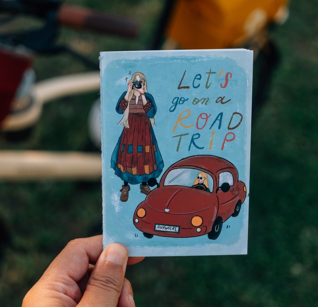 La Dolce Vita Notebook - Road Trip - Passport Size