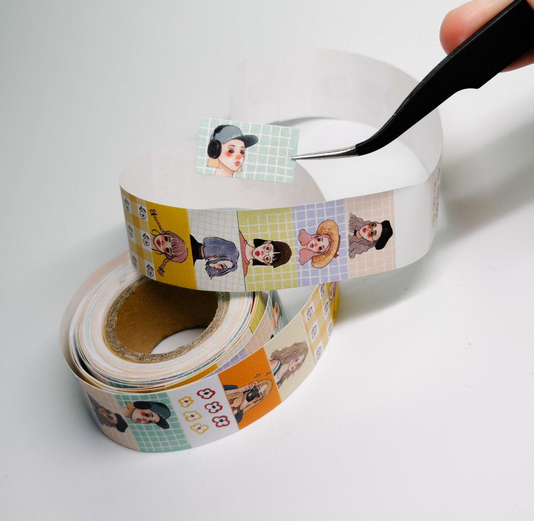 La Dolce Vita Label Sticker Roll - Spring Blossom