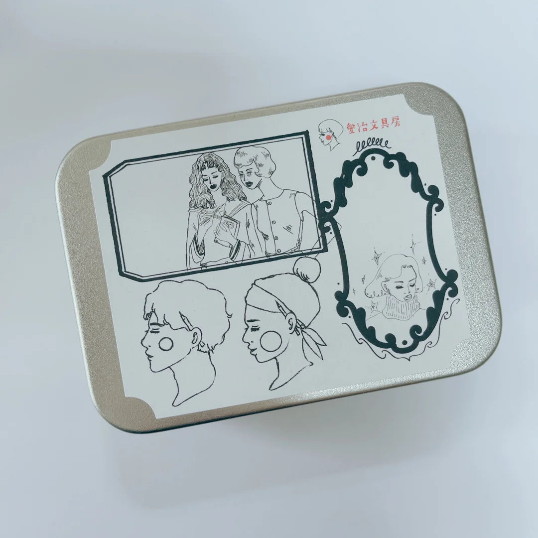 La Dolce Vita Rubber Stamp Set with Tin - Stationery Lover
