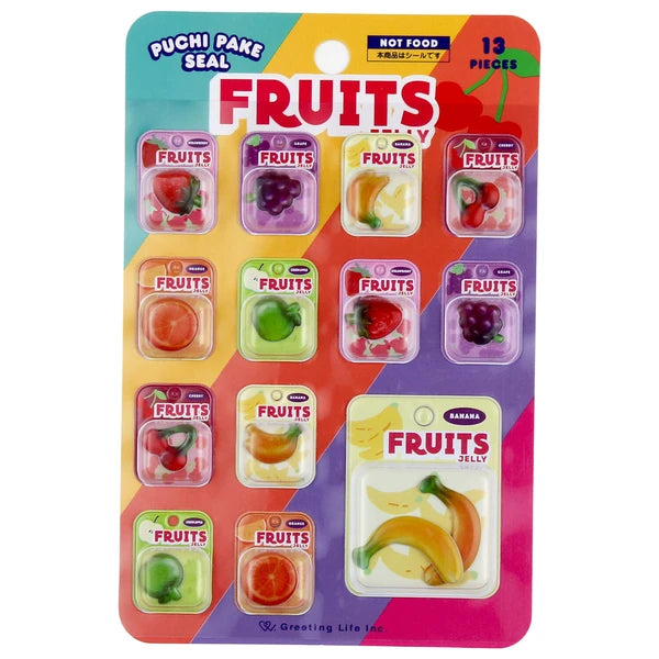 Greeting Life Puchi Pake Stickers - Fruits (Coming Soon)