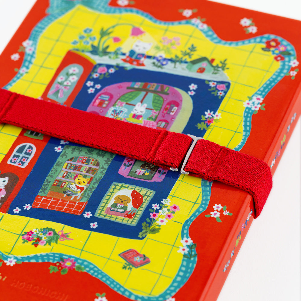 Hobonichi 2027 - Yumi Kitagishi: Book Band with Charm - White Cat