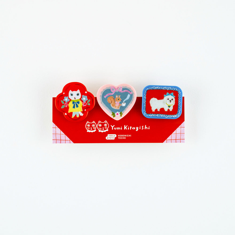 Hobonichi 2027 - Yumi Kitagishi: Clips (Set of 3)
