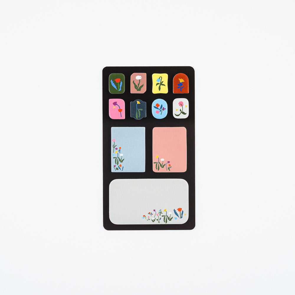 Hobonichi 2027 - Yoshie Watanabe: Sticky Notes - Petit Bloom