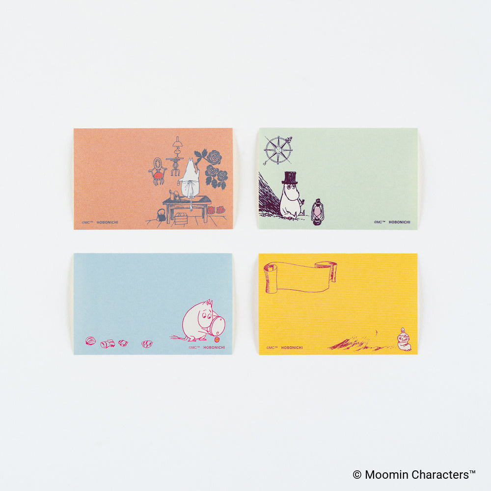 Hobonichi 2027 - Moomin: Sticky Note Roll - Moomin Family’s Island Life