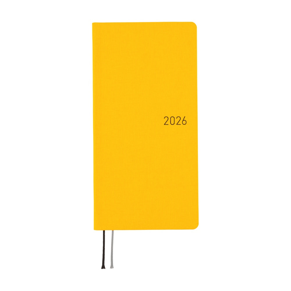Hobonichi Techo Weeks Mega 2026 - Colors: Full Moon Yellow