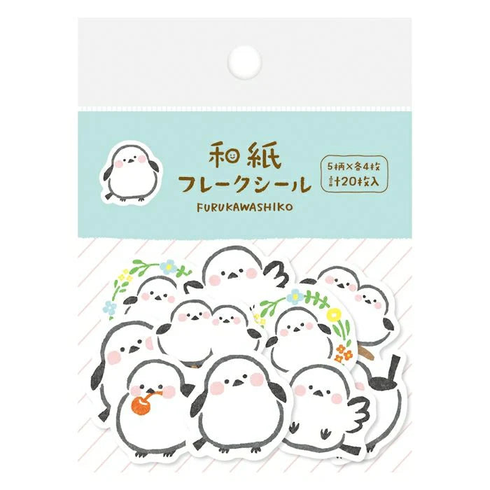 Furukawa Paper Flake Sticker - White Bird (Coming Soon)