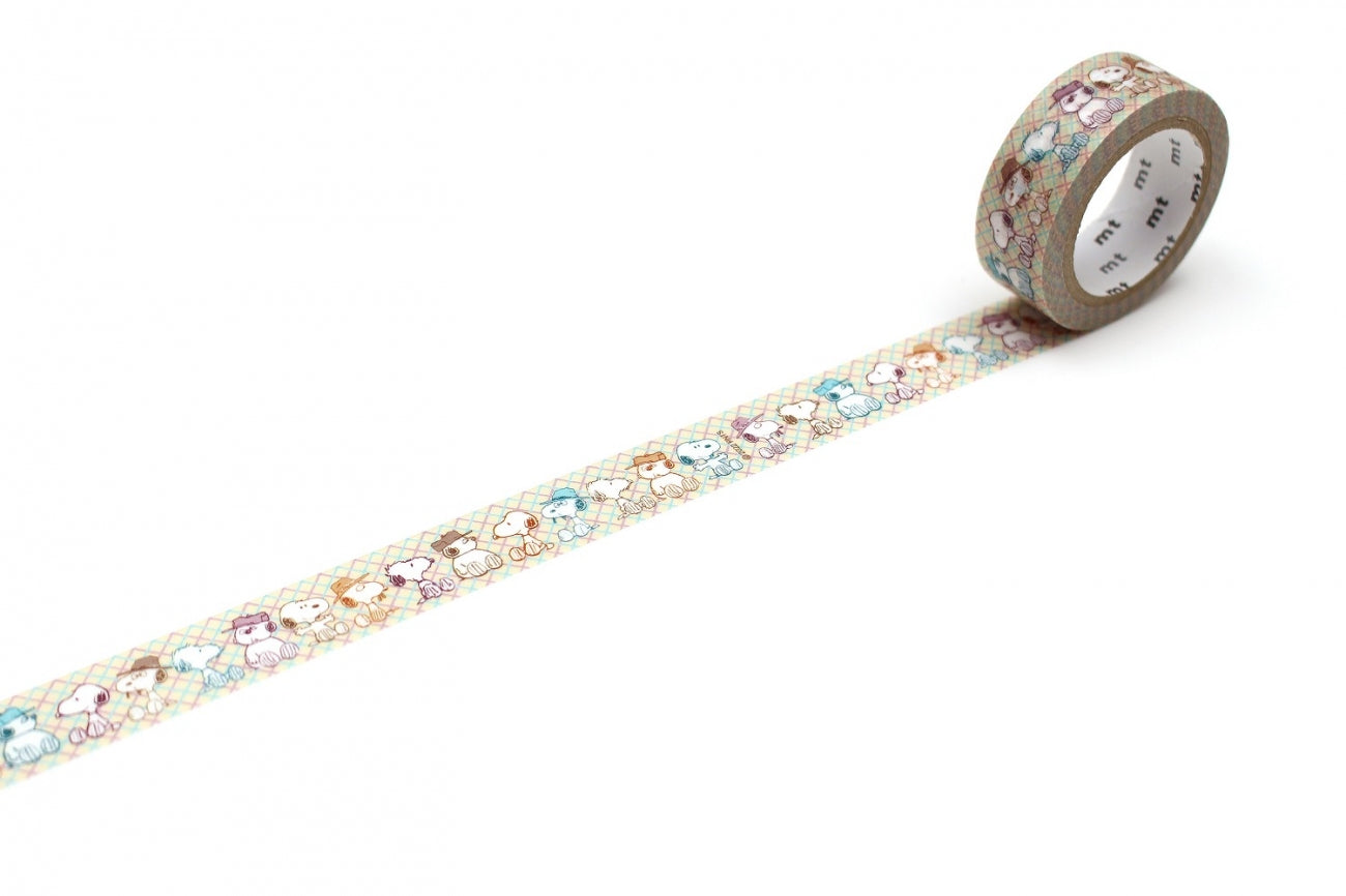 mt Washi Tape - Peanuts - Brothers