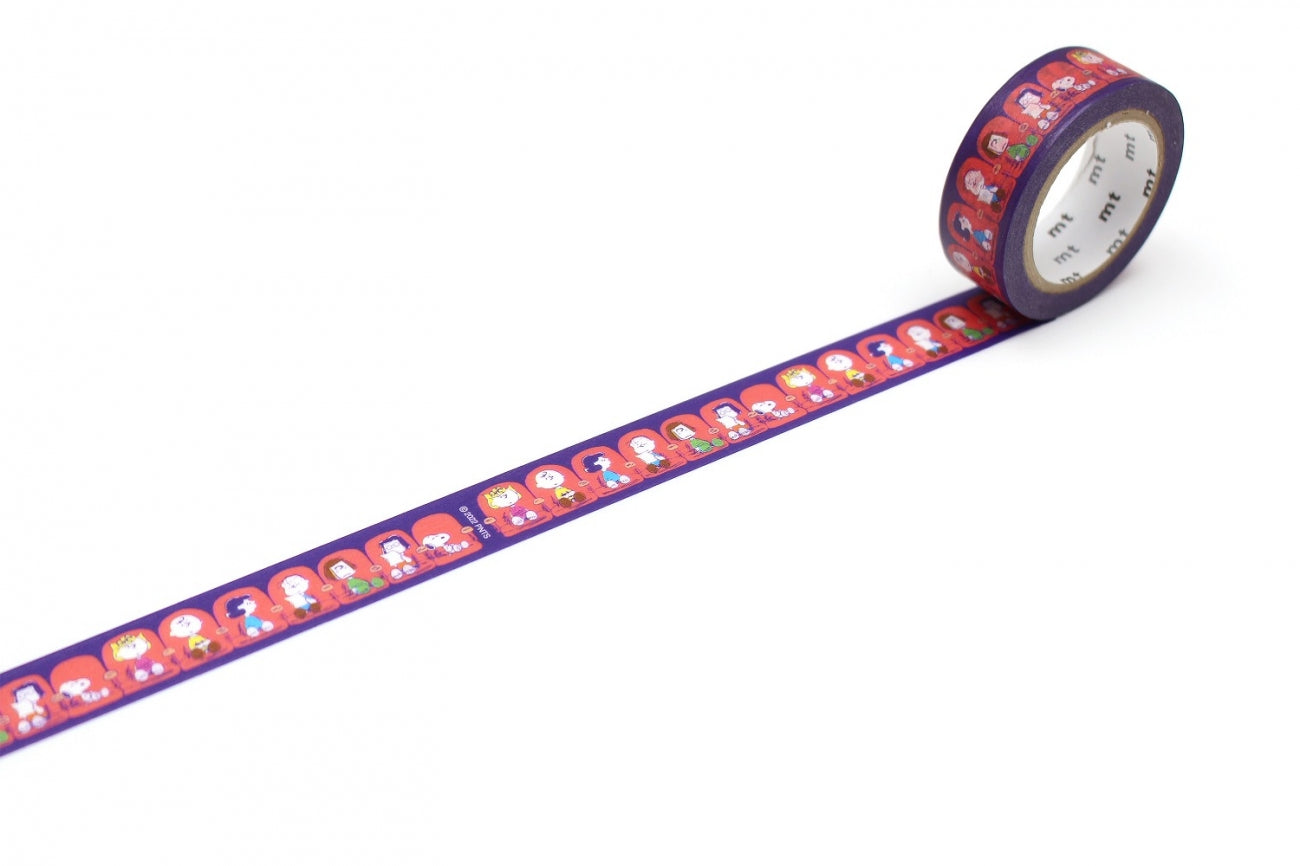 mt Washi Tape - Peanuts - Theater