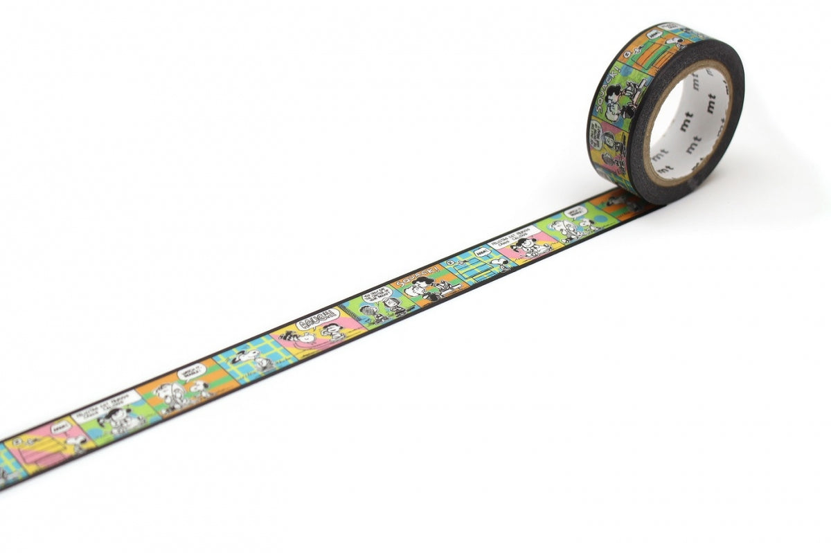 mt Washi Tape - Peanuts - Comic Strip