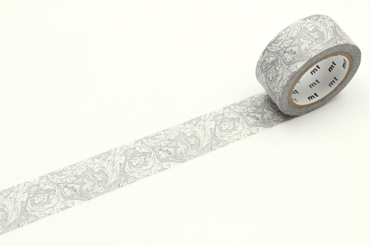 mt Washi Tape - Morris & Co. - Pure Bachelors Button Stone/Linen