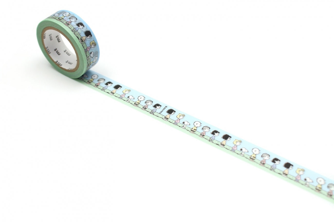 mt Washi Tape - Peanuts - Queue