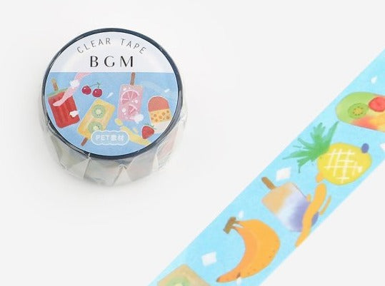 BGM Clear Tape - Summer Limited Fruit Ice