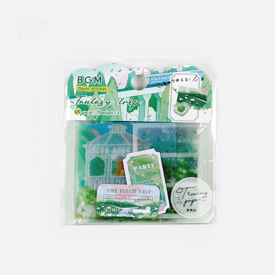 BGM Deco Sticker - Fantasy Trip - Field Trip