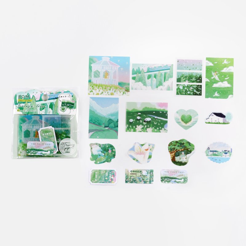 BGM Deco Sticker - Fantasy Trip - Field Trip