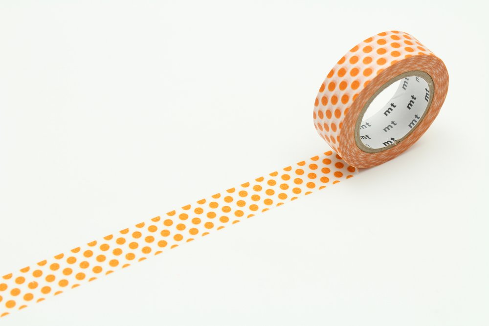 mt Washi Tape - Dot Mandarin