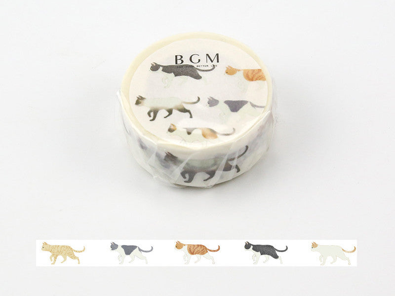 BGM Washi Tape - Kitten