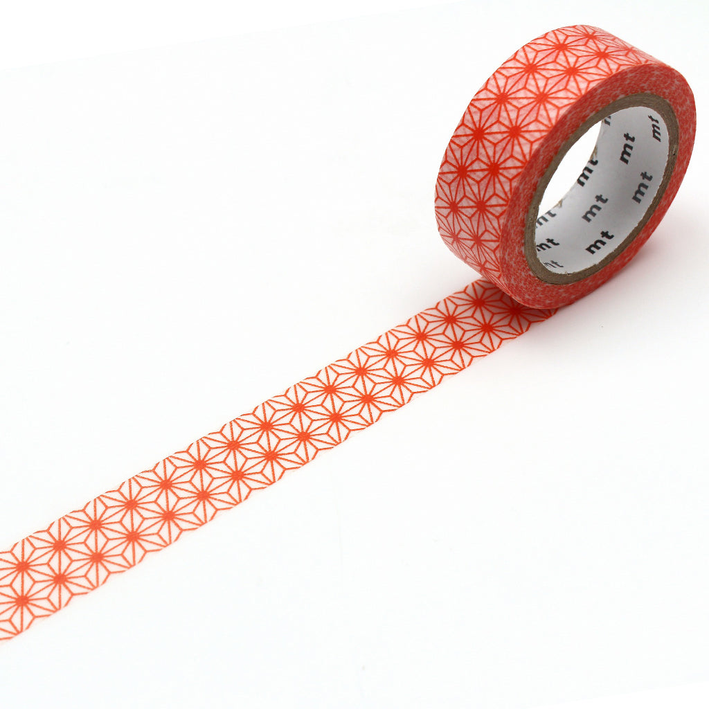 mt Washi Tape Asanoha Akadaidai