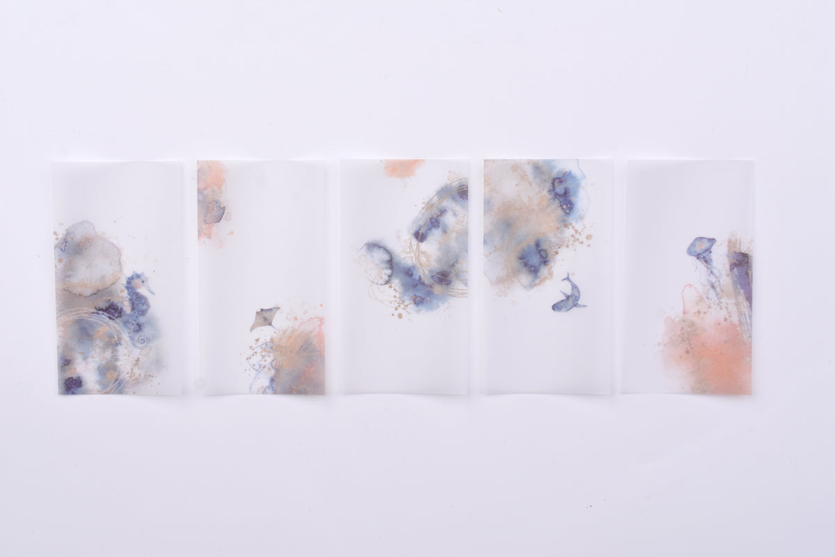 MU Dyeing Tracing Paper - The Deep Sea of Summer
