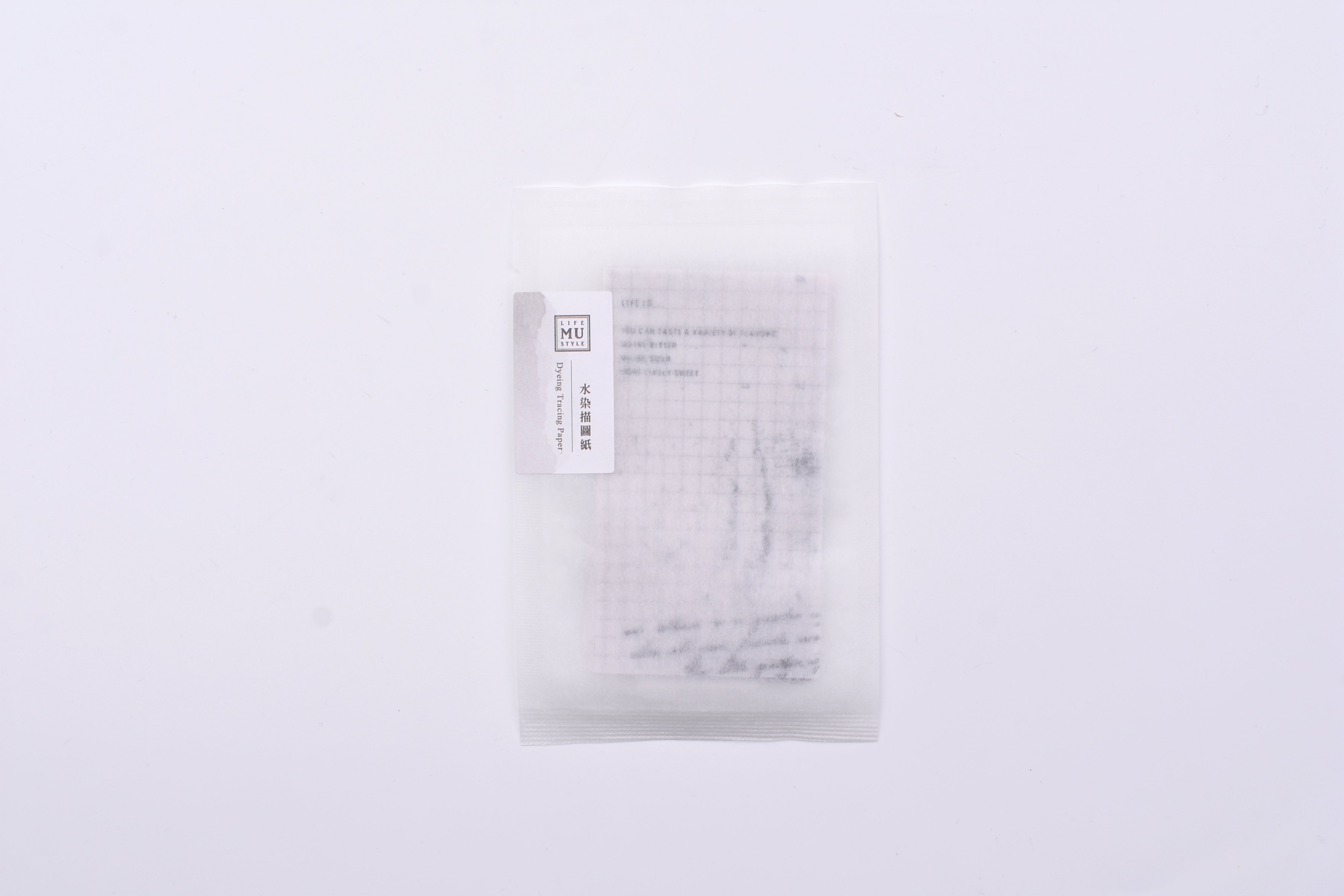 MU Dyeing Tracing Paper - Words and Shadows