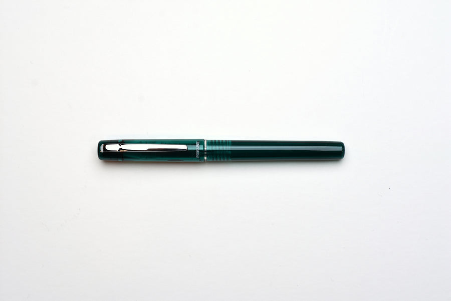 Platinum Prefounte Fountain Pen - Dark Emerald