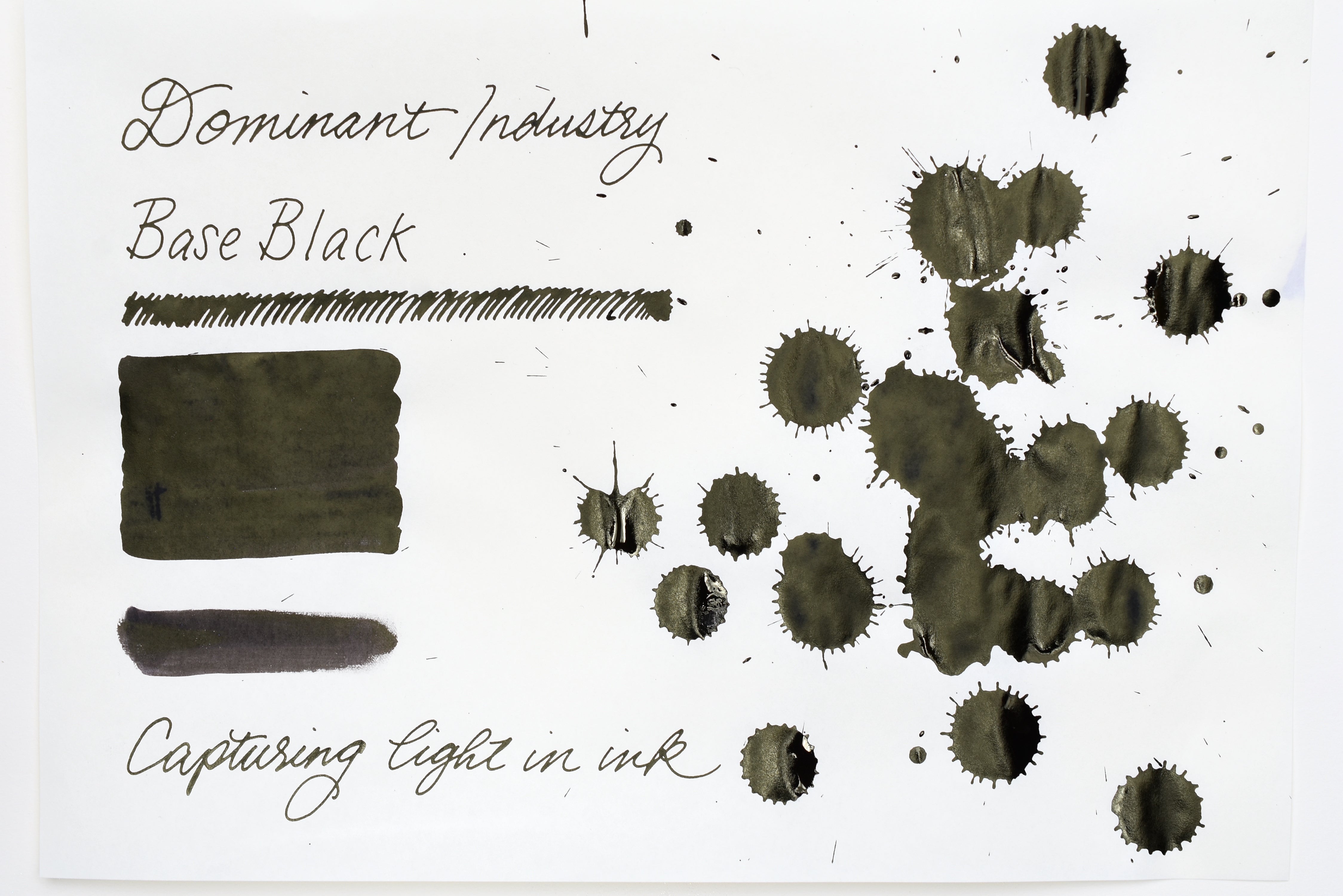 Ink Sample - Dominant Industry