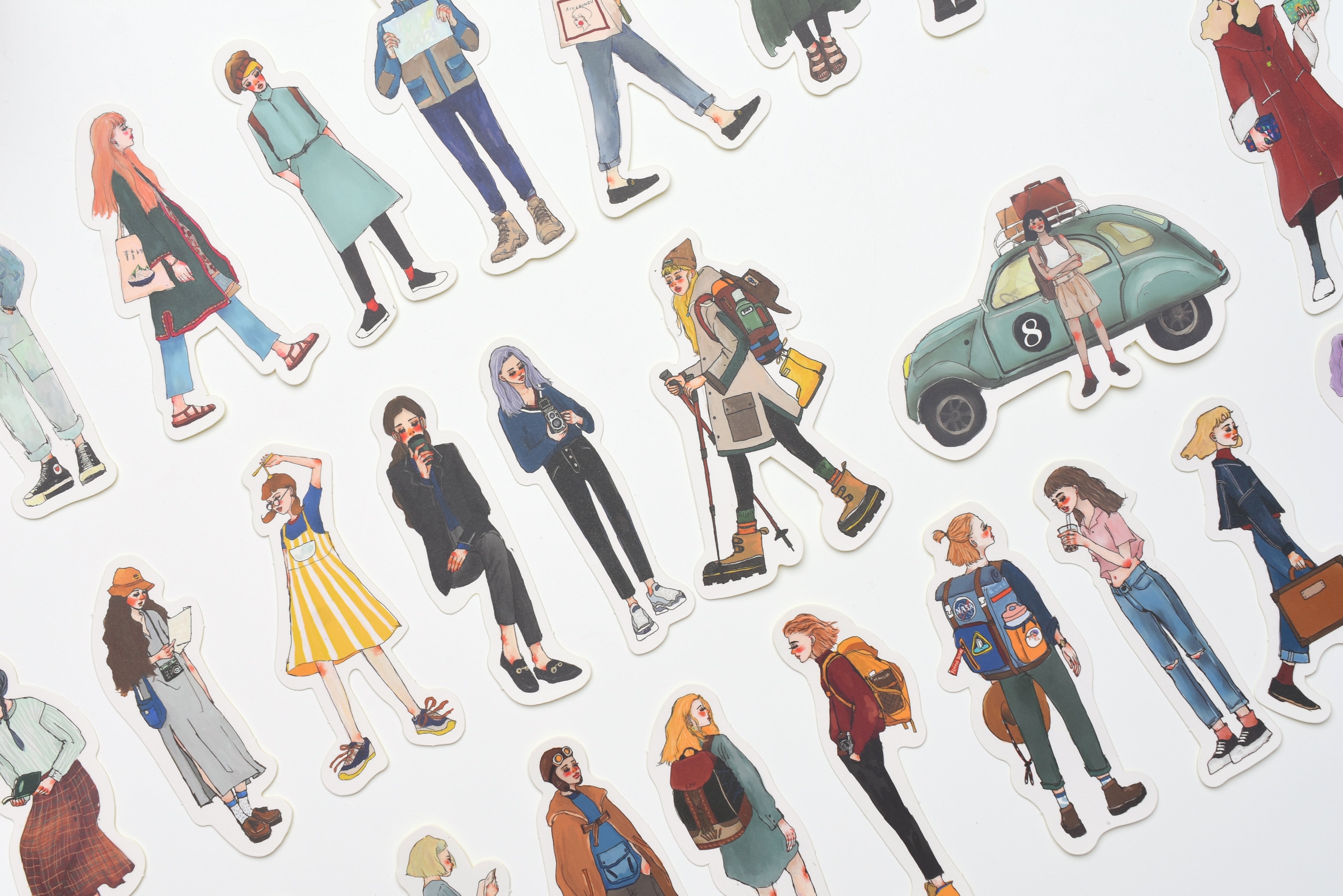 La Dolce Vita Sticker Set with Tin - Bon Voyage