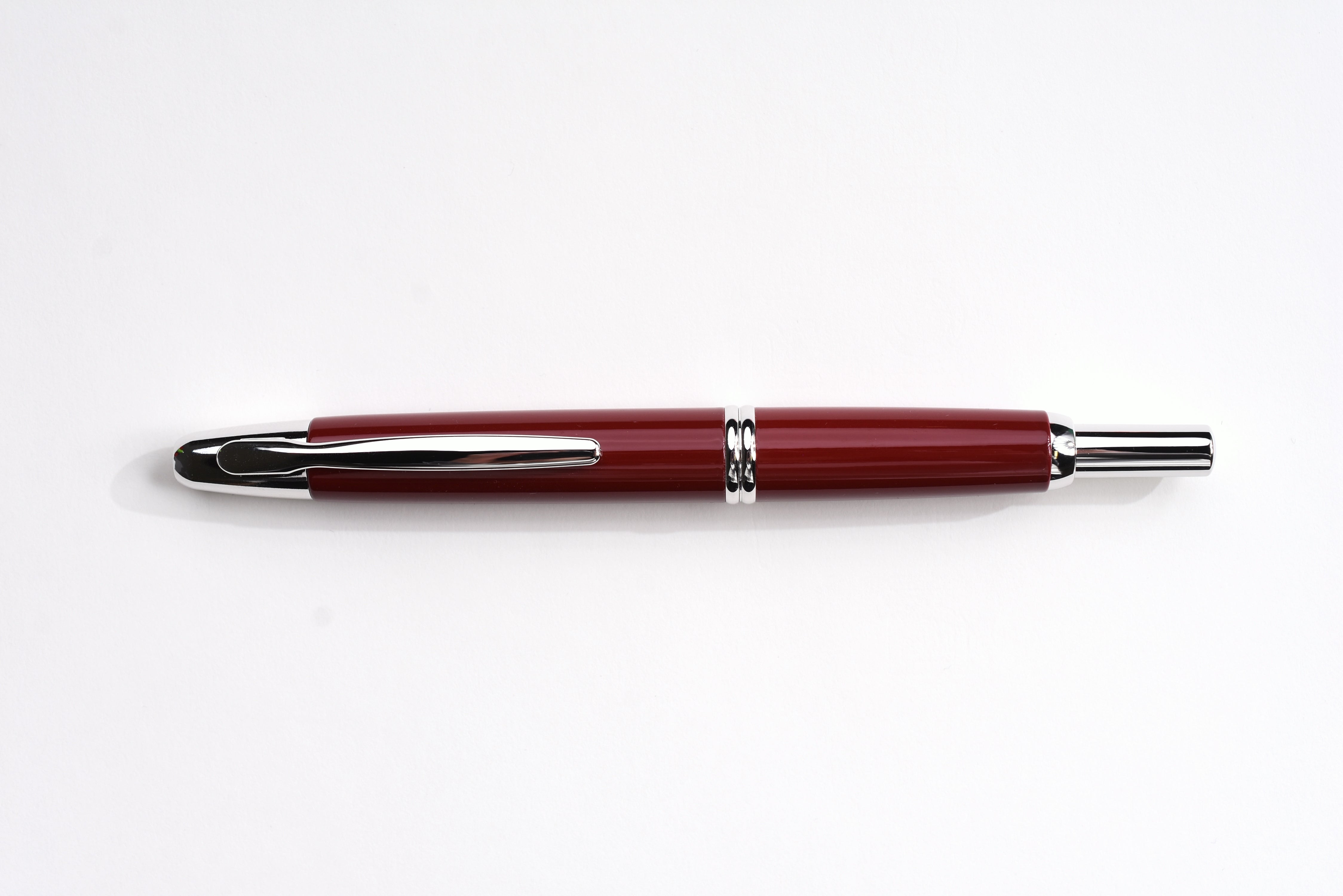Pilot Vanishing Point - Red - Rhodium Trim
