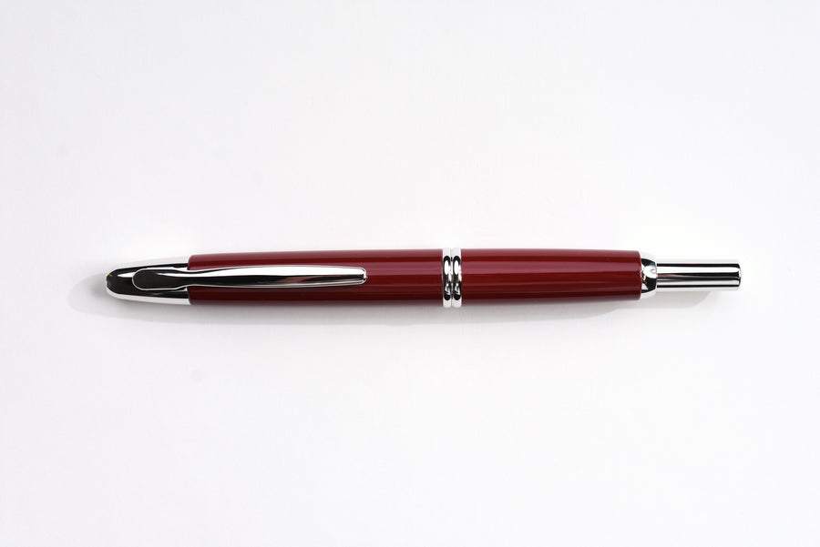 Pilot Vanishing Point - Red - Rhodium Trim