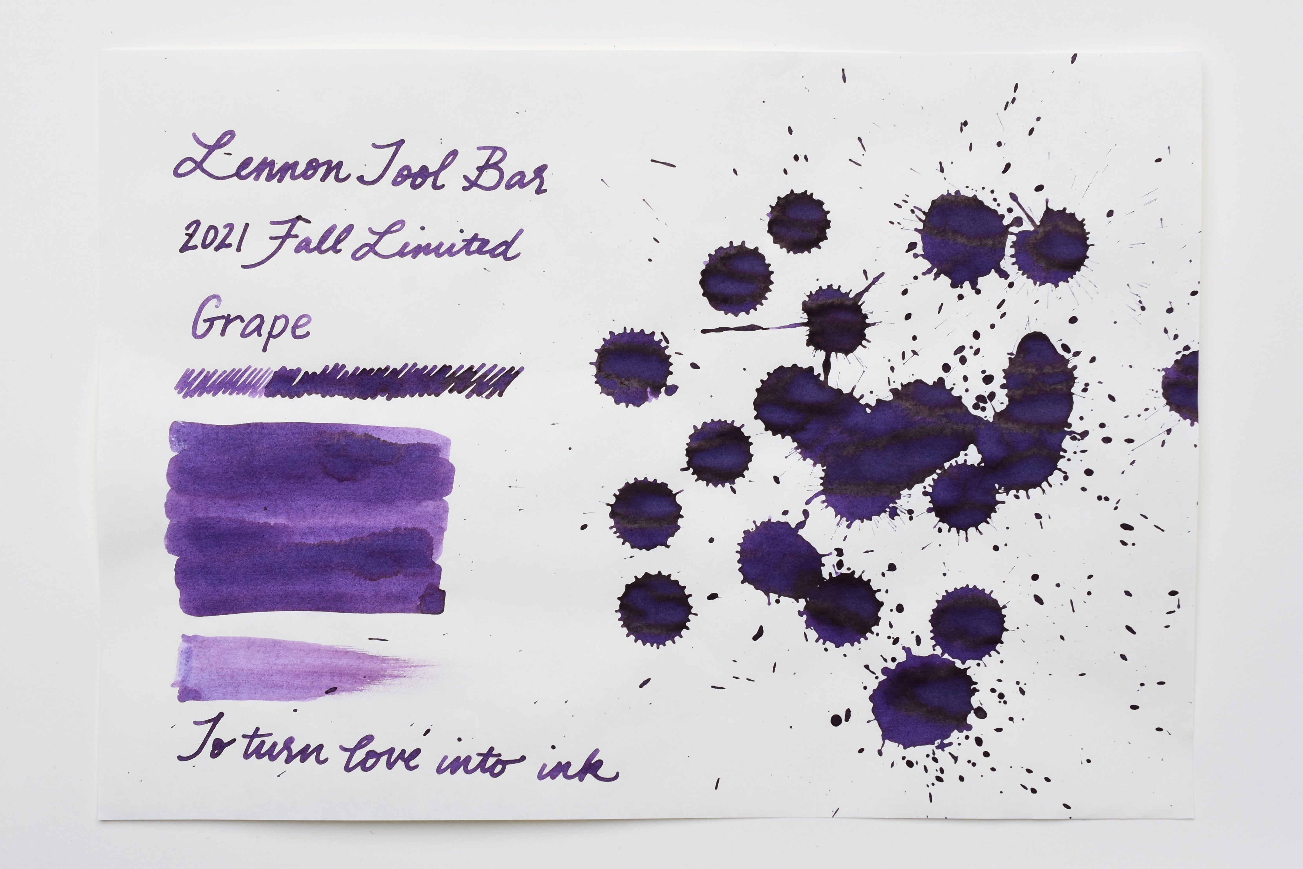 Lennon Tool Bar - 2021 Fall Limited - 葡萄 Grape