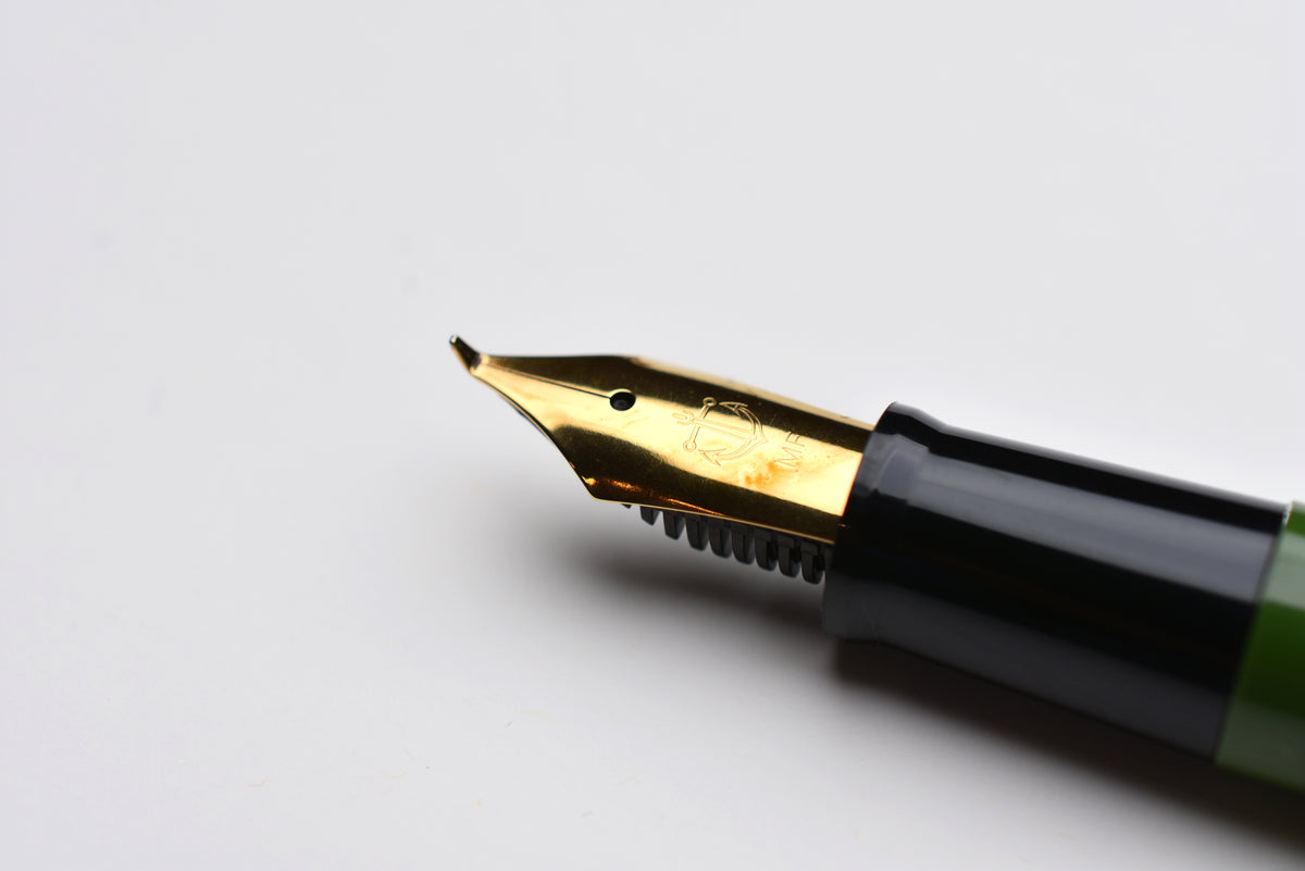 Sailor Fude DE Mannen Brush Style Fountain Pen - Green (In Store Only)