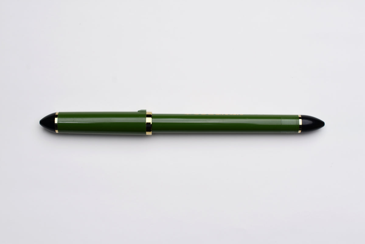 Sailor Fude DE Mannen Brush Style Fountain Pen - Green (In Store Only)