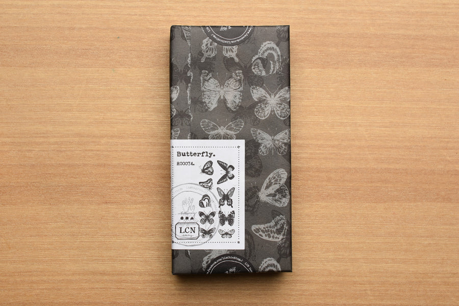 LCN Butterfly Rubber Stamp Set