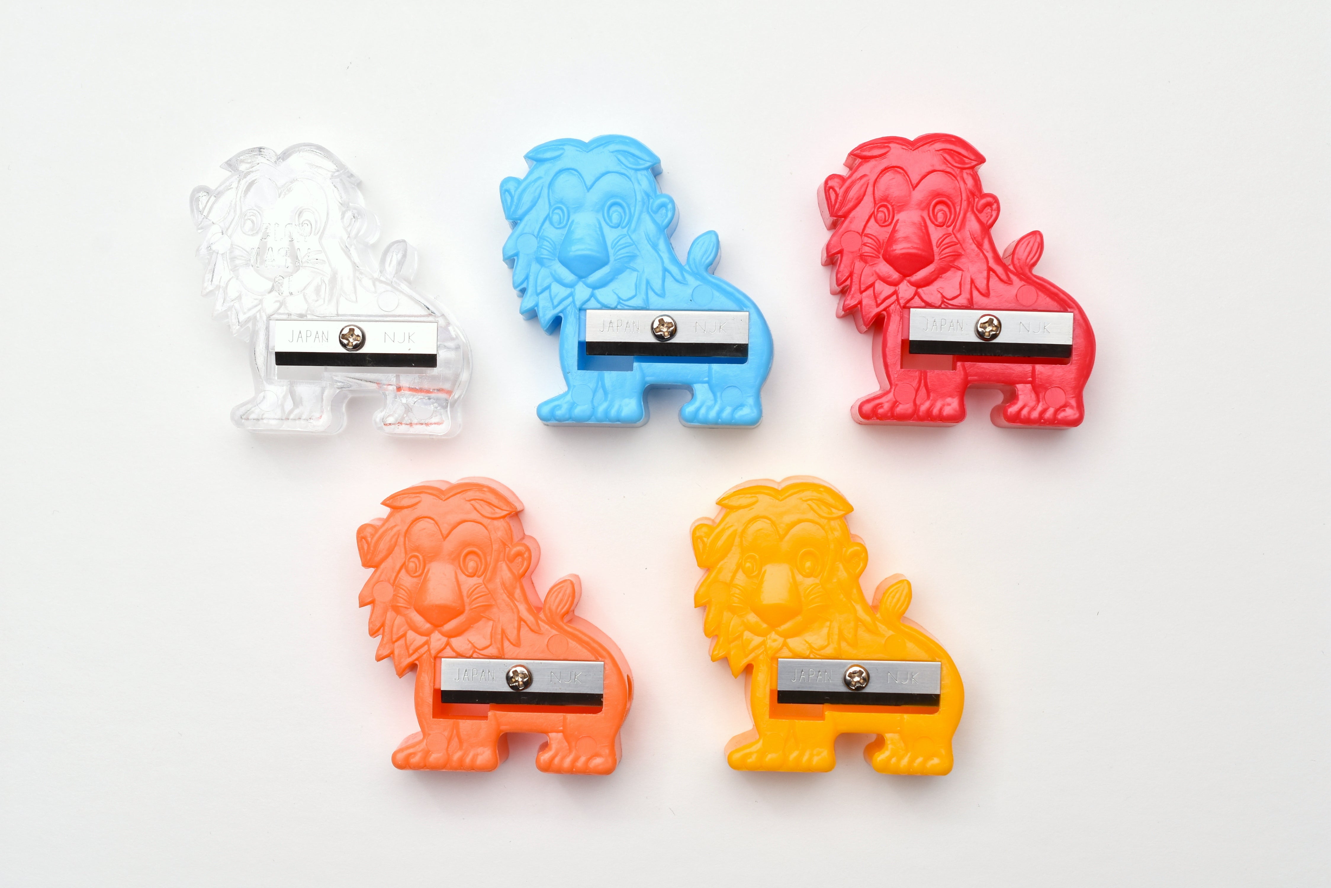 NJK Retro Animal Pencil Sharpener - Lion