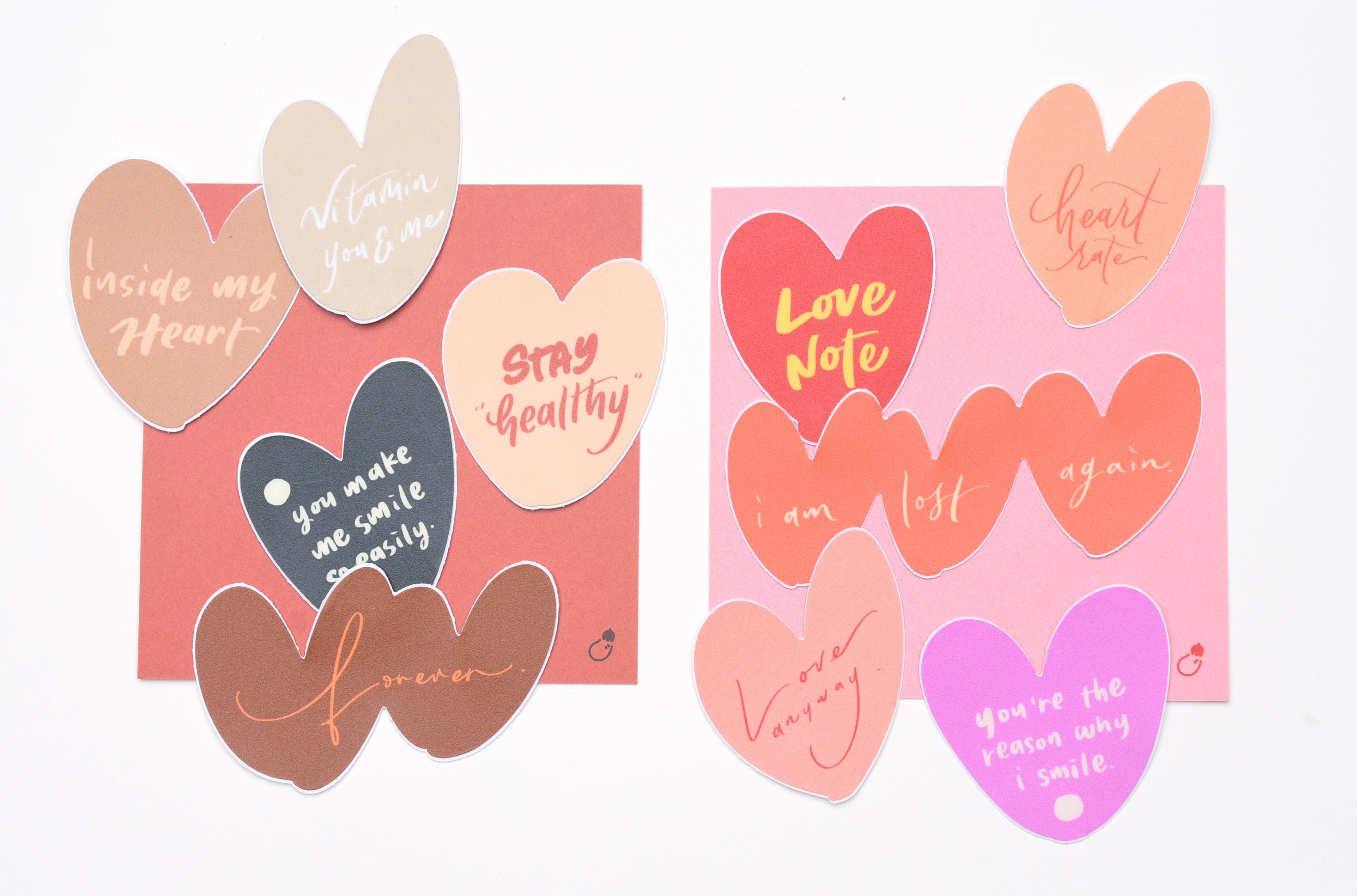 Mr. Eggplants - I Heart You Sticker Pack