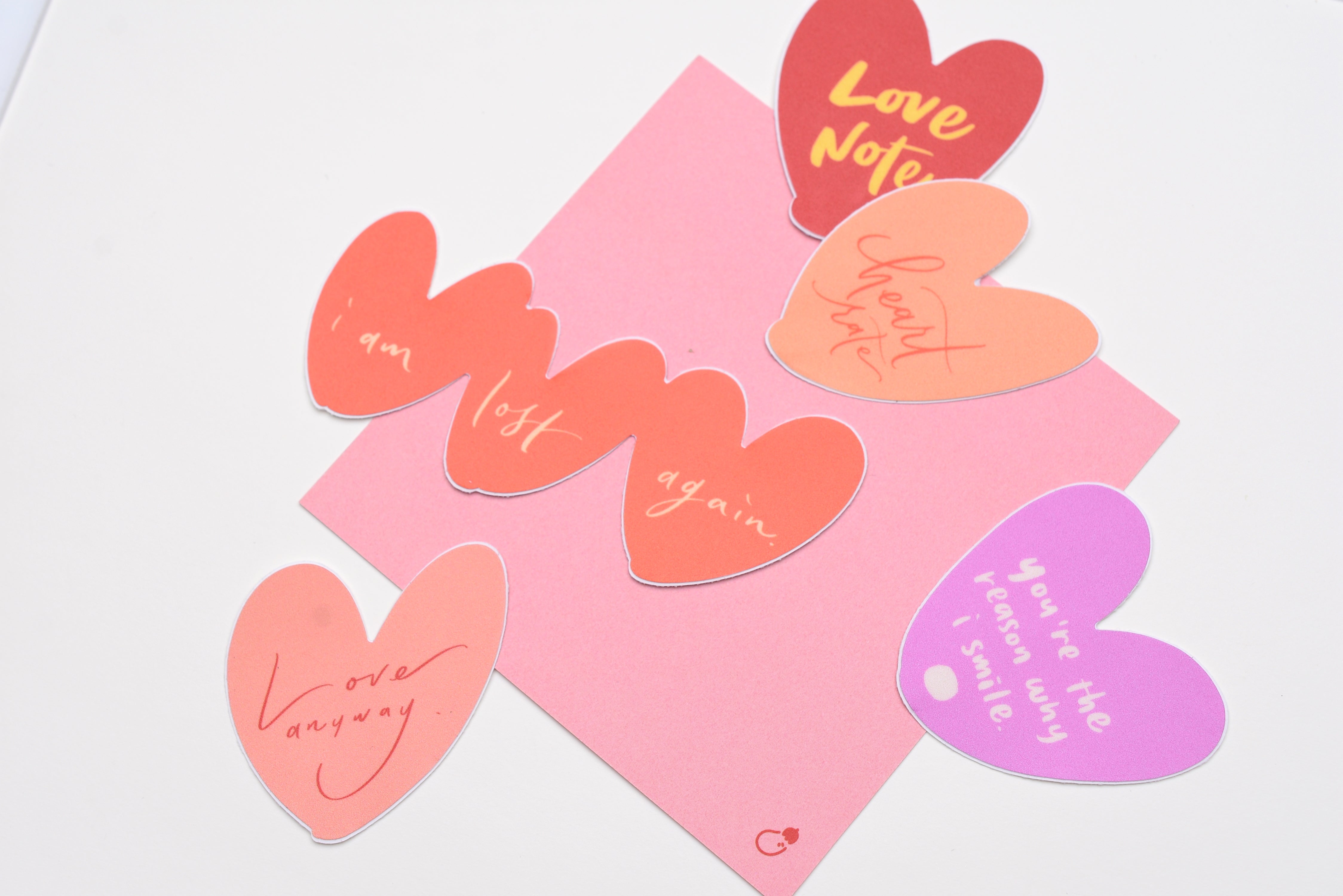 Mr. Eggplants - I Heart You Sticker Pack
