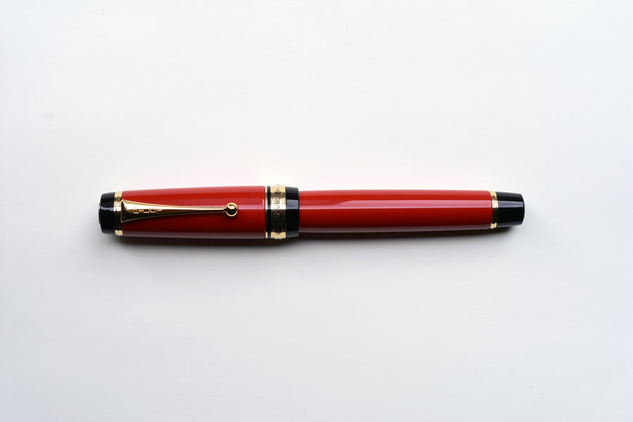 Pilot Custom Urushi Fountain Pen - Vermillion