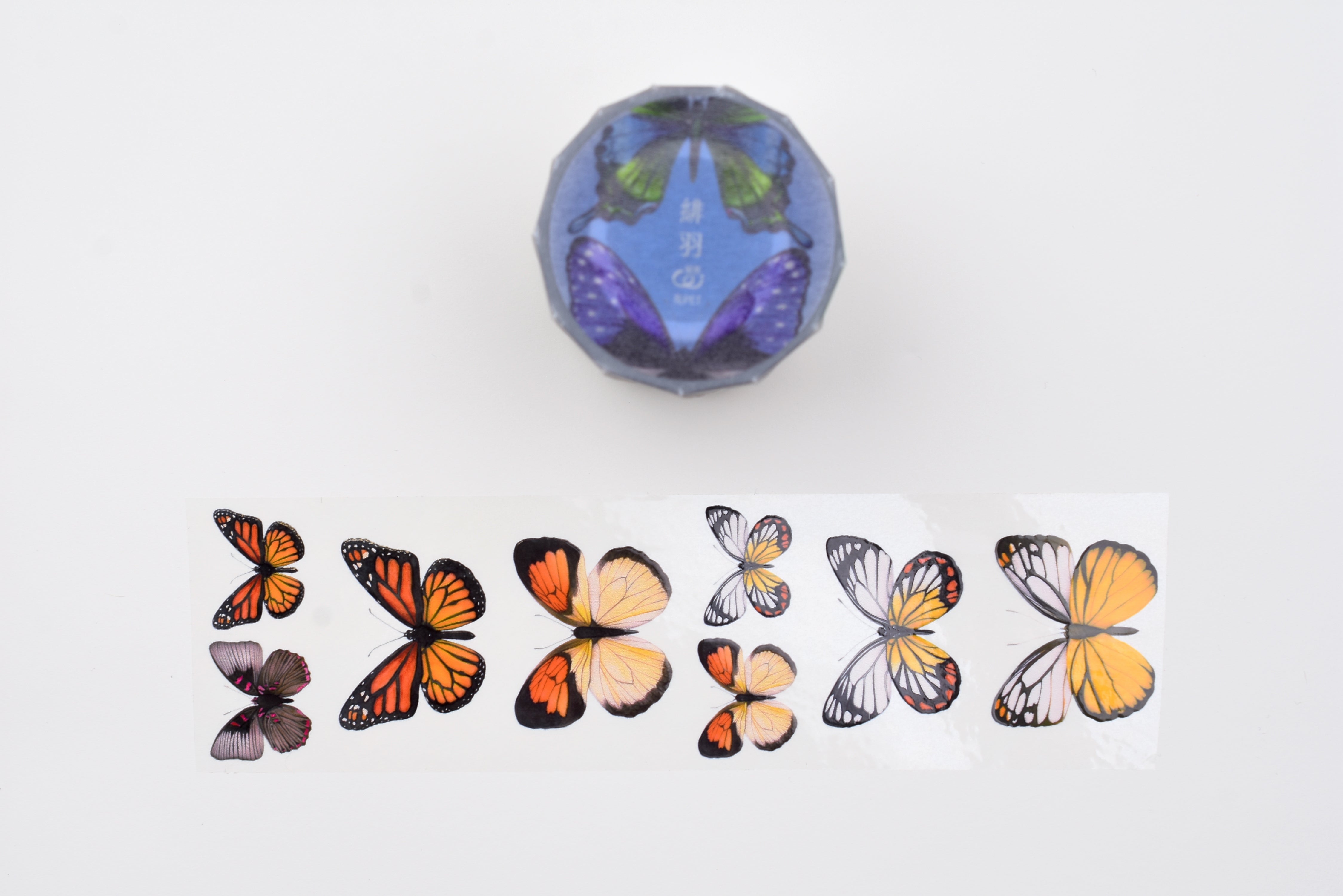 Loi Design Clear PET Tape - Vintage Butterfly