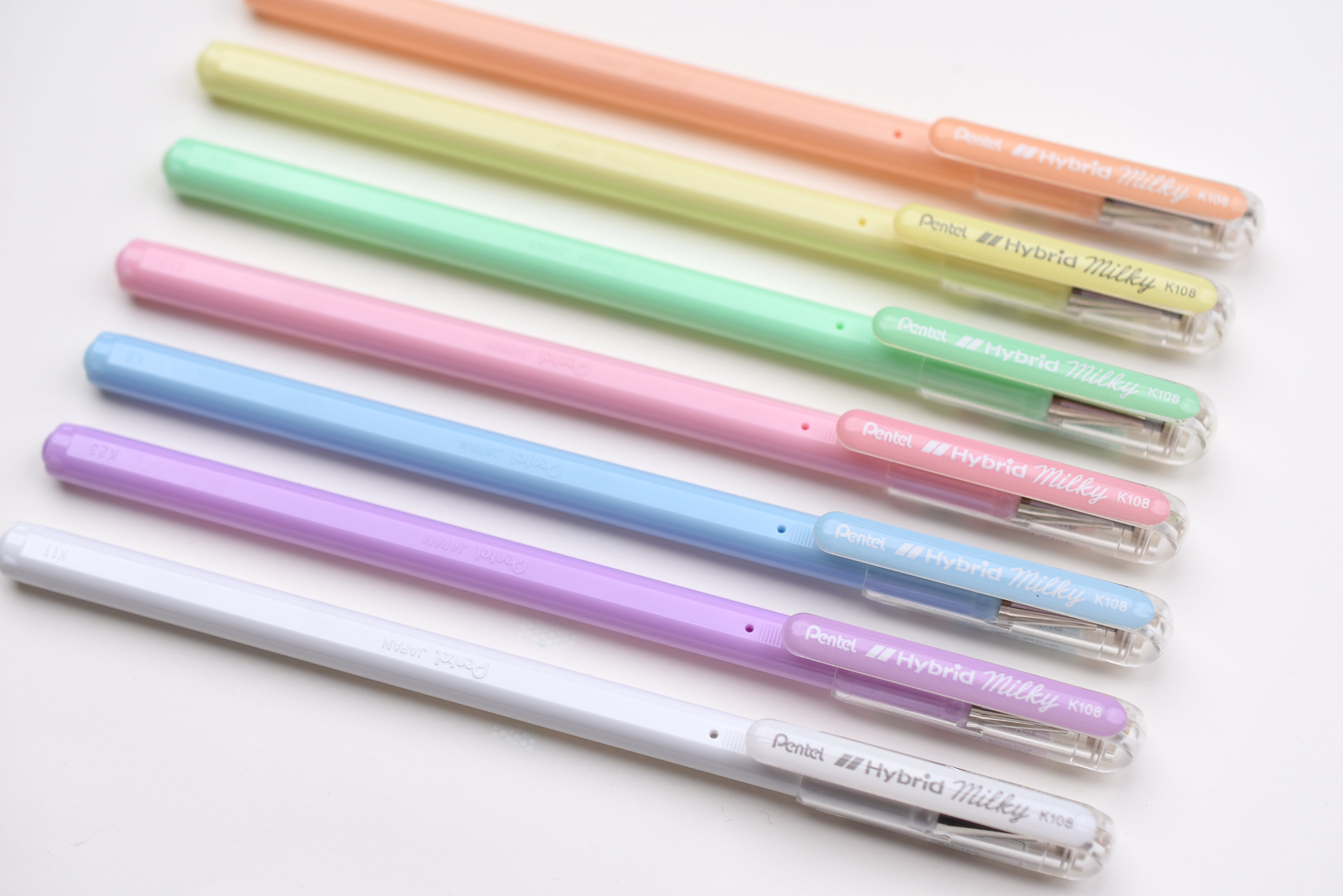 Pentel Hybrid Milky Gel Pen - 0.8mm