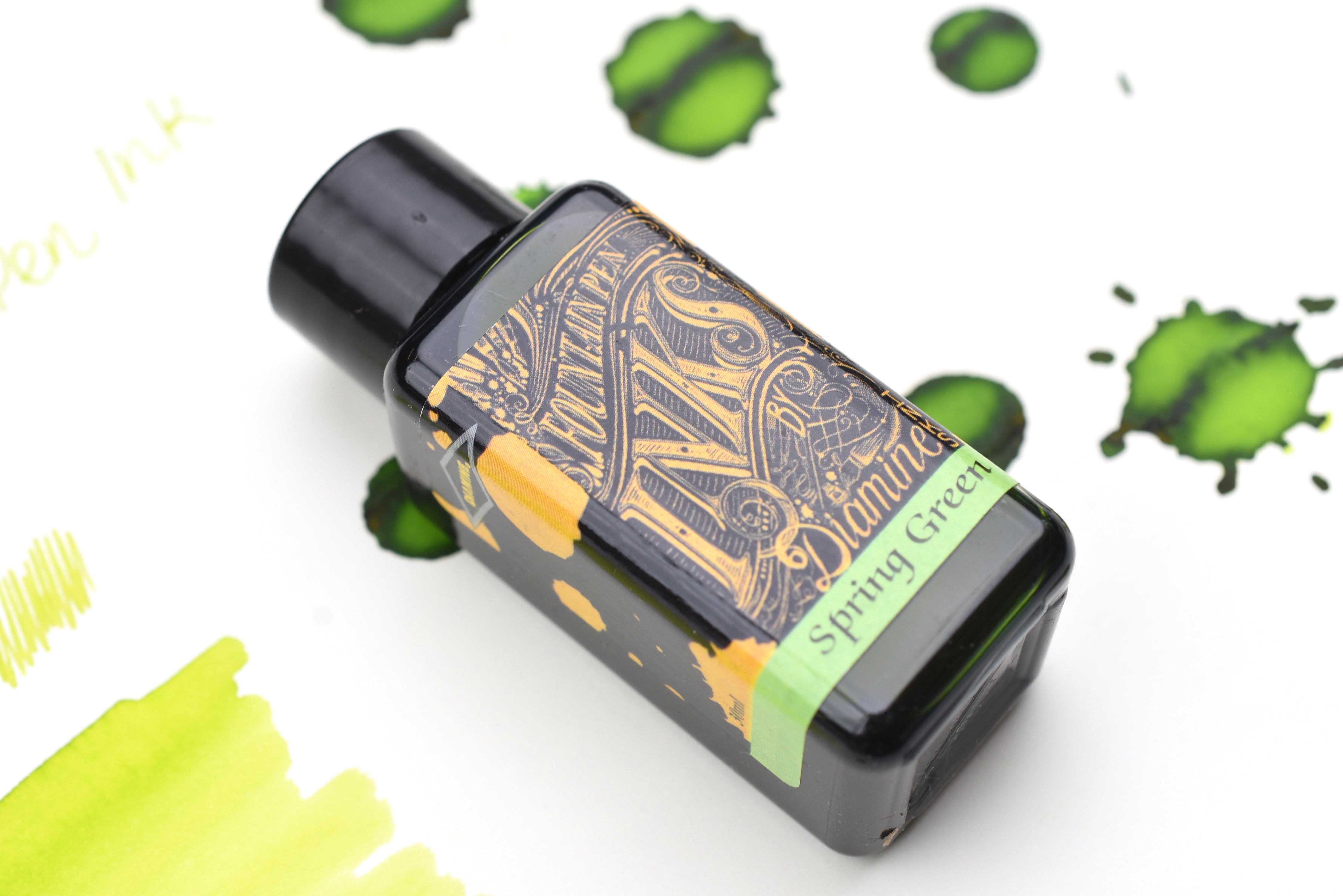 Diamine Fountain Pen Ink - Spring Green - 30mL