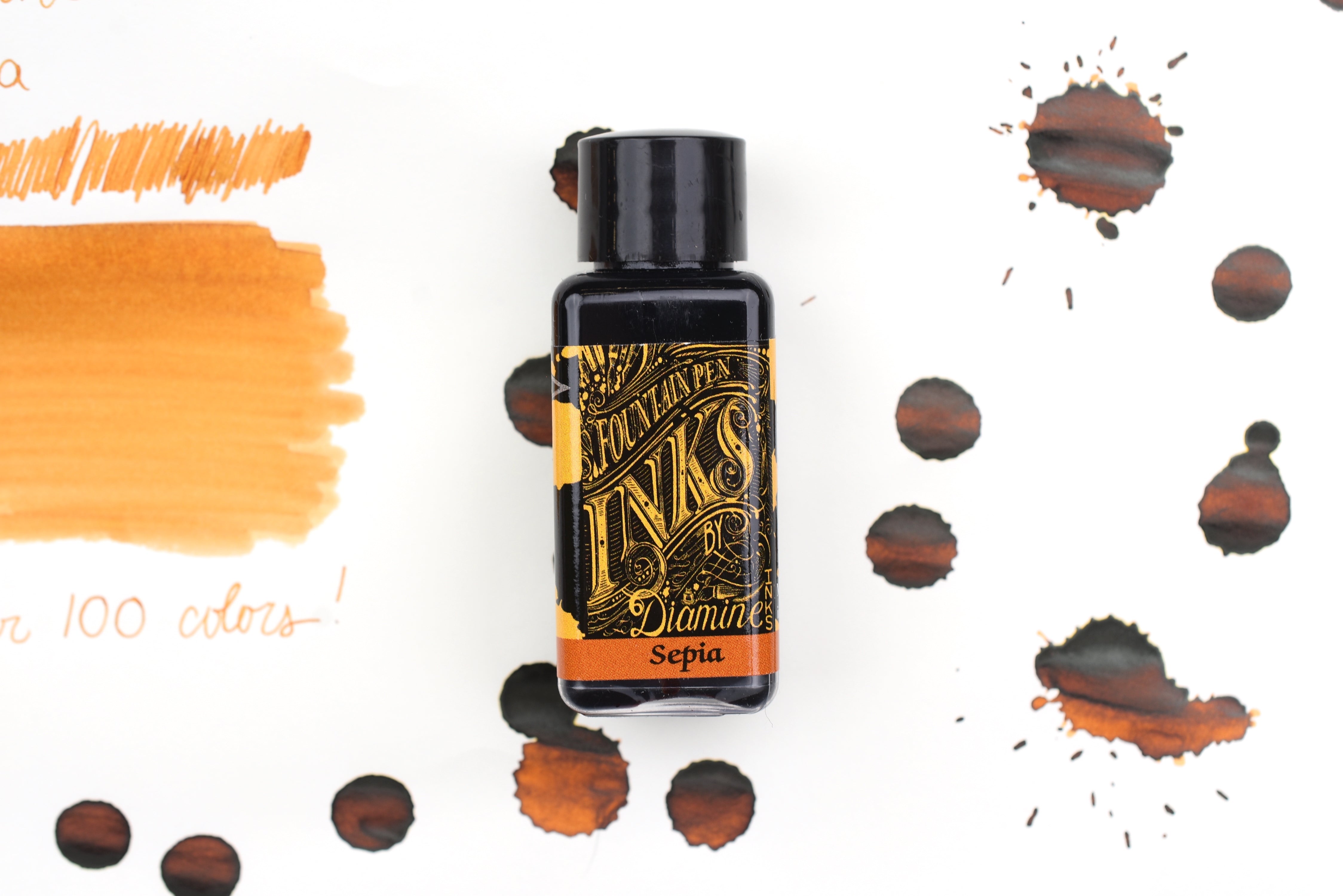 Diamine Fountain Pen Ink - Sepia - 30mL