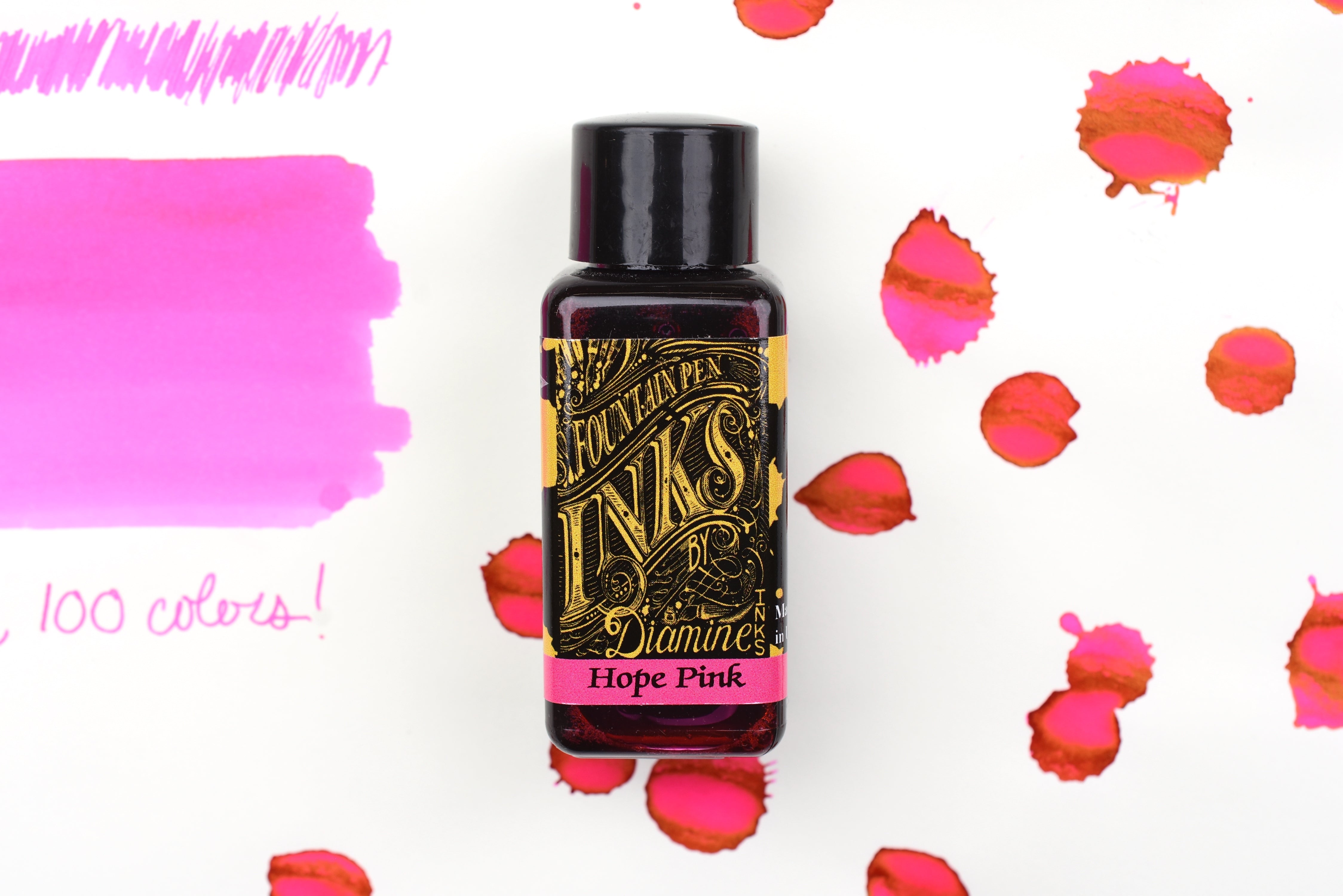Diamine Fountain Pen Ink - Hope Pink - 30mL