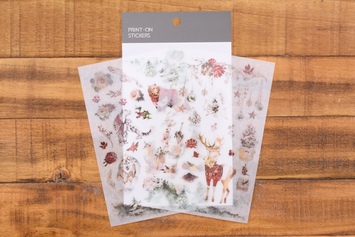 MU Print-On Stickers - Christmas Collection - #10