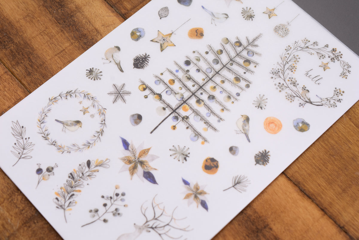 MU Print-On Stickers - Christmas Collection - #11