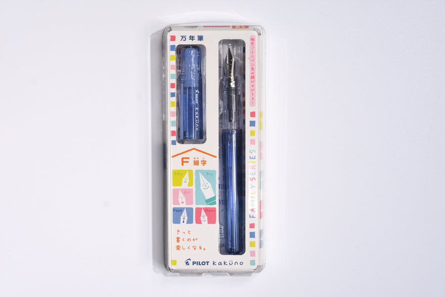 Pilot Kakuno Fountain Pen - Family Series Papa Blue
